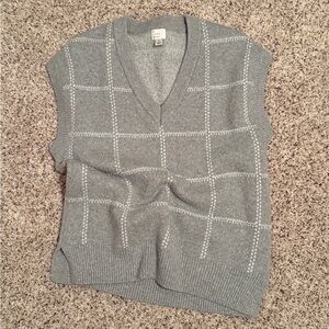a new day Gray V-Neck Sweater Vest
